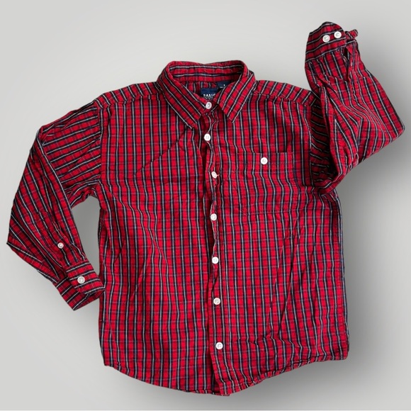 Basic Editions Other - Basic Edition Button-Down Plaid Shirt